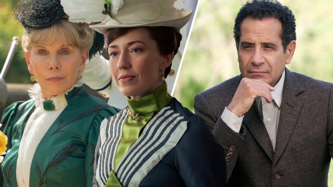 Christine Baranski and Carrie Coon in 'The Gilded Age', Tony Shalhoub in Monk The Movie