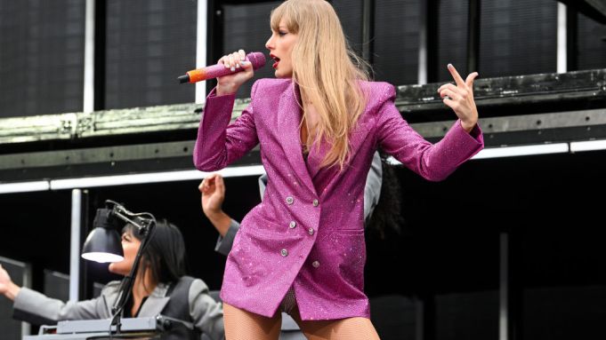 Taylor Swift at Aviva Stadium  in Dublin, Ireland.