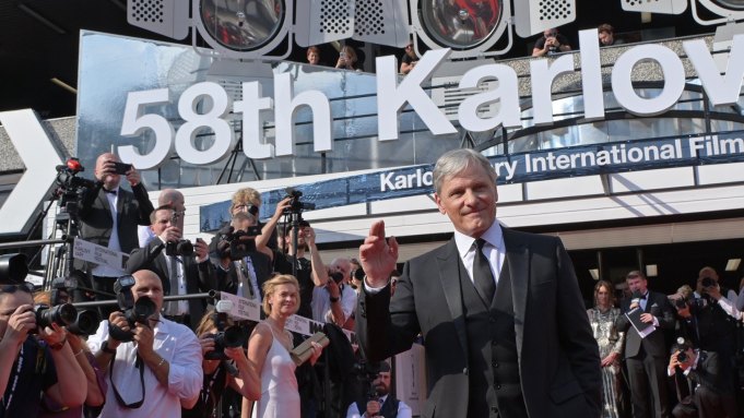 Viggo Mortensen arrives at the Opening Night Of the Karlovy Vary Int’l Film Festival