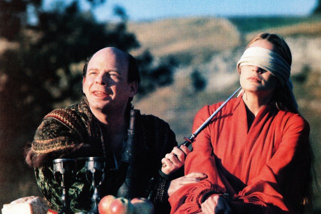 THE PRINCESS BRIDE, from left: Wallace Shawn, Robin Wright, 1987, TM & Copyright © 20th Century Fox