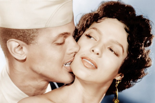 CARMEN JONES, from left: Harry Belafonte, Dorothy Dandridge, 1954. ©20th Century-Fox Film Corporatio