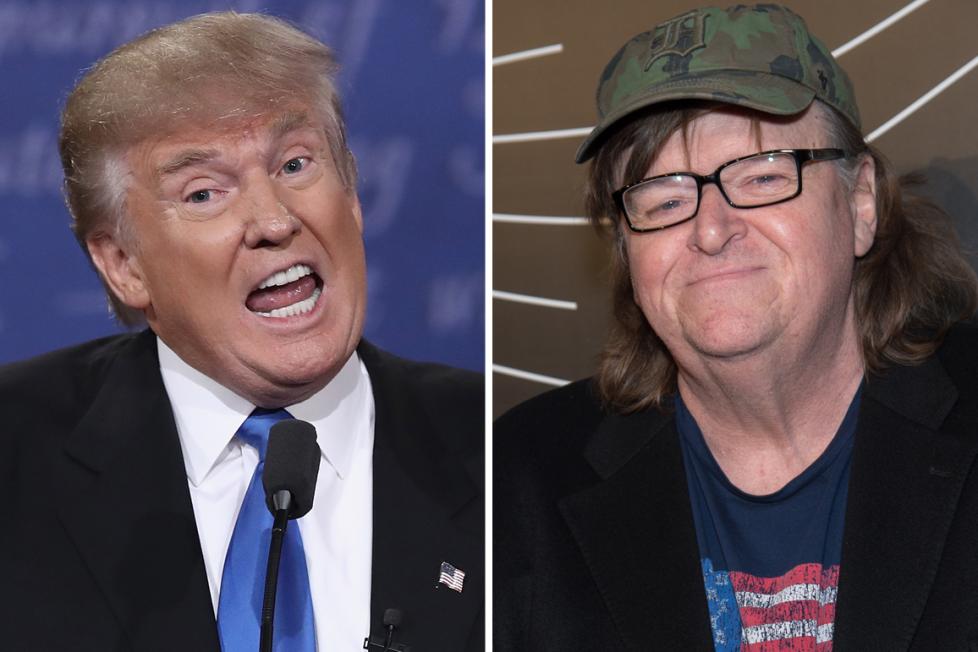 Donald Trump And Michael Moore Are In A Twitter War Over His Broadway Show