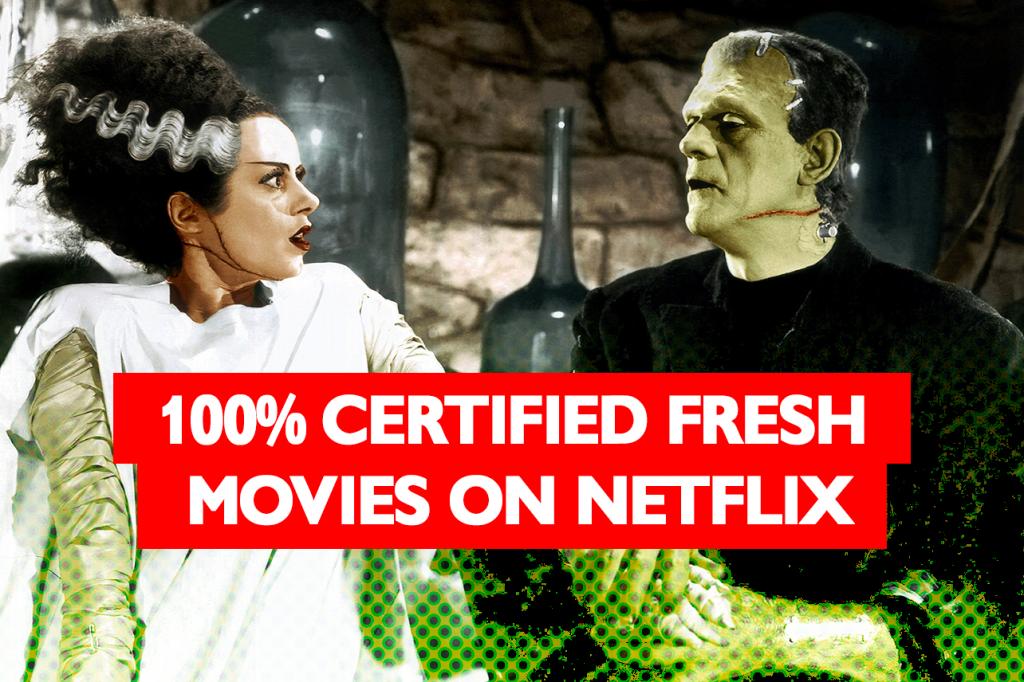 100% Certified Fresh Films on Netflix