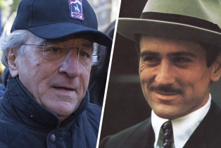 Robert De Niro as Bernie Madoff and Vito Corleone