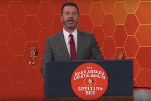 Kimmel Trump Spelling Bee