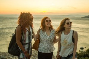 Phoebe Robinson, Vanessa Bayer, and Gillian Jacobs in 'Ibiza'