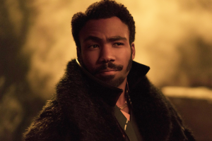 Donald Glover as Lando Calrissian in 'Solo: A Star Wars Story'.