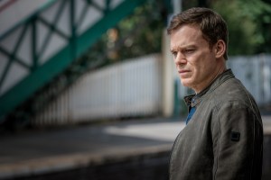 Tom (Michael C. Hall) stares into the distance.