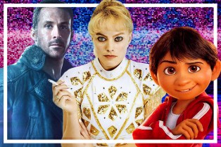 Collage of I, Tonya , Blade Runner 2049 , Coco