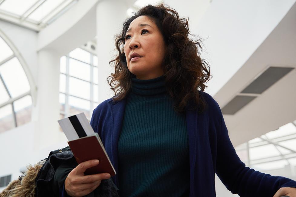 Sandra Oh in Killing Eve