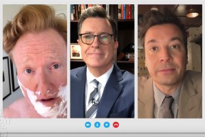 Conan O'Brien, Stephen Colbert, Jimmy Fallon teaming up on 'The Late Show'