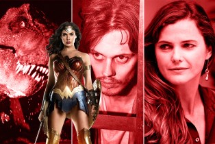 COLLAGE OF Justice League, The Americans, Castle Rock, Jurassic Park