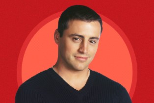 Matt LeBlanc on red background