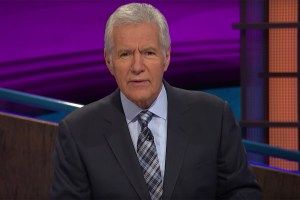 Alex Trebek in Hulu's 'Jeopardy!' ad