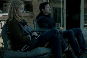 Laura Linney and Jason Bateman on Ozark