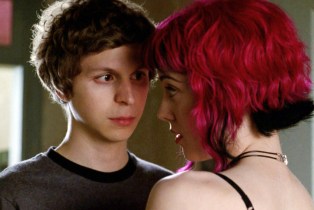 SCOTT PILGRIM VS. THE WORLD, from left: Michael Cera, Mary Elizabeth Winstead, 2010. Ph: Kerry Hayes