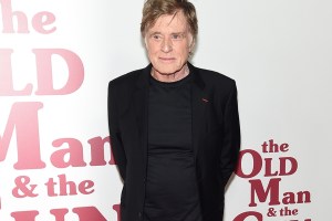 Robert Redford on the red carpet for 'The Old Man & the Gun'