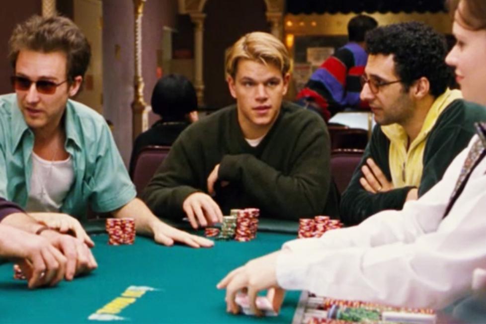 Rounders, playing poker