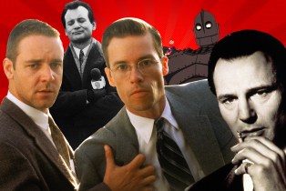 collage of LA Confidential, Schindler's List, Groundhog Day, and The Iron Giant