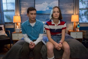 Keir Gilchrist and Brigette Lundy-Paine in 'Atypical'