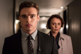 Richard Madden and Keeley Hawes in Bodyguard