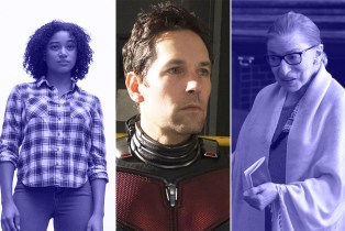 3 way split of Ant-Man and the Wasp The Darkest Minds RBG