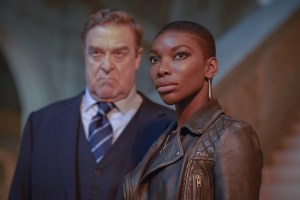 John Goodman and Michaela Coel in 'Black Earth Rising'