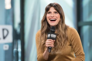 Lake Bell speaking