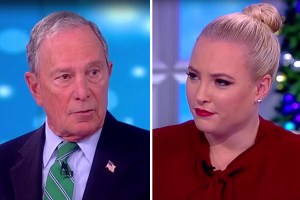 Michael Bloomberg and Meghan McCain face off on 'The View'