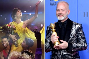 Mj Rodriguez in 'Pose'; Ryan Murphy at the Golden Globes