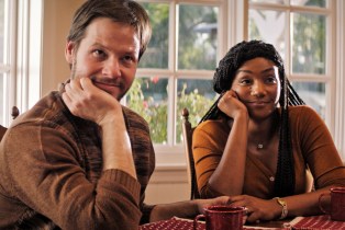 Ike Barinholtz and Tiffany Haddish in 'The Oath'