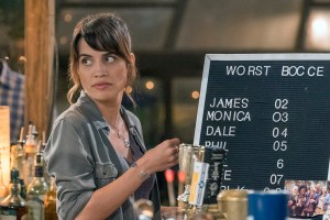 ABBY'S -- "Rule Change" Episode 102 -- Pictured: Natalie Morales as Abby -- (Photo by: Ron Batzdorff/NBC)