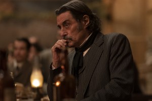 Ian McShane in the Deadwood movie