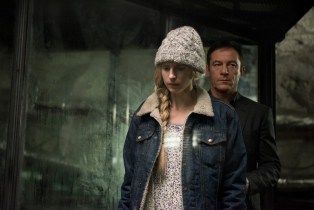 Brit Marling and Jason Isaacs in 'The OA'