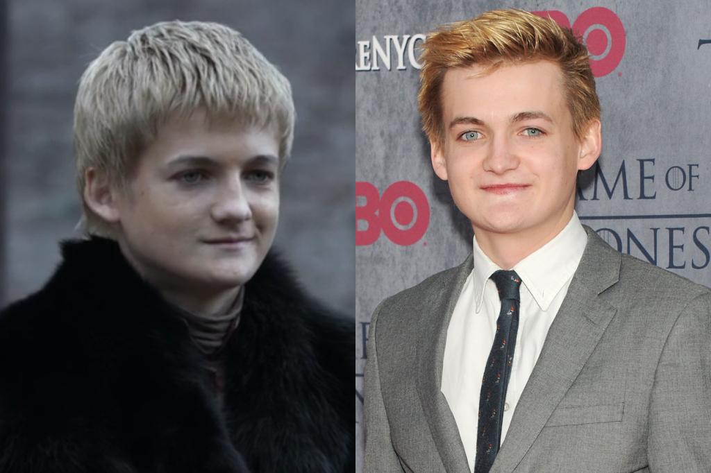 Side by side of Prince Joffrey and Jack Gleeson