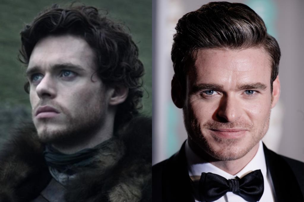 Side by side of Robb Stark and Richard Madden