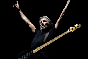 on stage for Roger Waters THE WALL LIVE Concert Tour, Yankee Stadium, New York, NY July 6, 2012. Photo By: F. Burton Patrick/Everett Collection