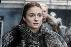 Sophie Turner in Game of Thrones Season 8