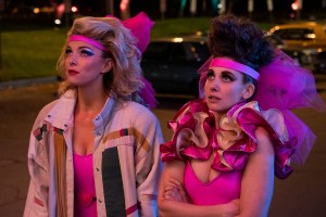 Betty Gilpin and Alison Brie in GLOW Season 3