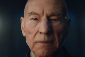 Patrick Stewart in the Star Trek Picard teaser