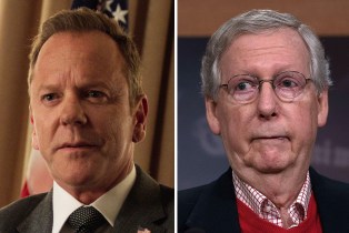 Kiefer Sutherland in Designated Survivor Season 3; Mitch McConnell