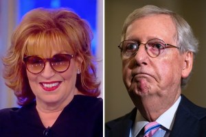 Joy Behar on The View; Mitch McConnell