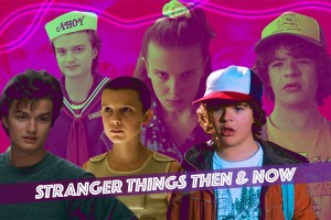 cast of stranger things then and now