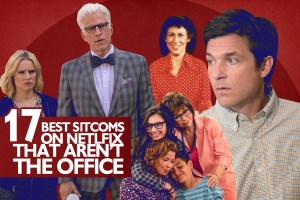 collage of Arrested Development Cheers One Day at a Time The Good Place