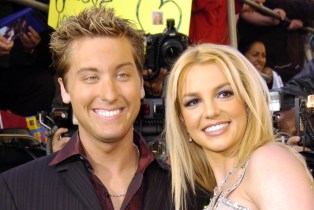 Lance Bass and Britney Spears in 2003