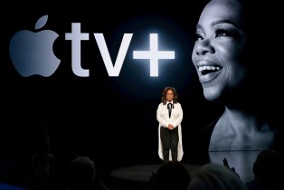 Oprah Winfrey at the Apple TV Plus event