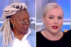 Whoopi Goldberg and MEghan McCain on The View