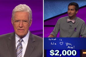 Alex Trebek on Jeopardy; "We Love You Alex" Final Jeopardy tribute