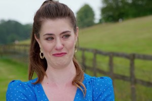 Alice crying in The Great British Baking Show finale