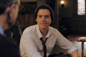 cole sprouse as jughead jones on witness for the prosecution riverdale